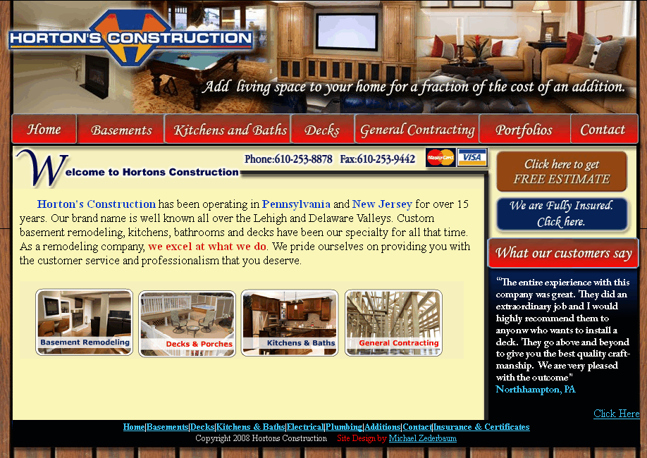Michael Zederbaum Web Design